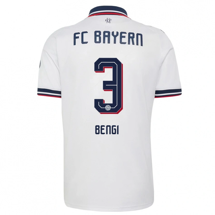 Danxen Herren Kaan Bengi #3 Weiß Grau Rot Auswärtstrikot Trikot 2026/27 T-Shirt Österreich