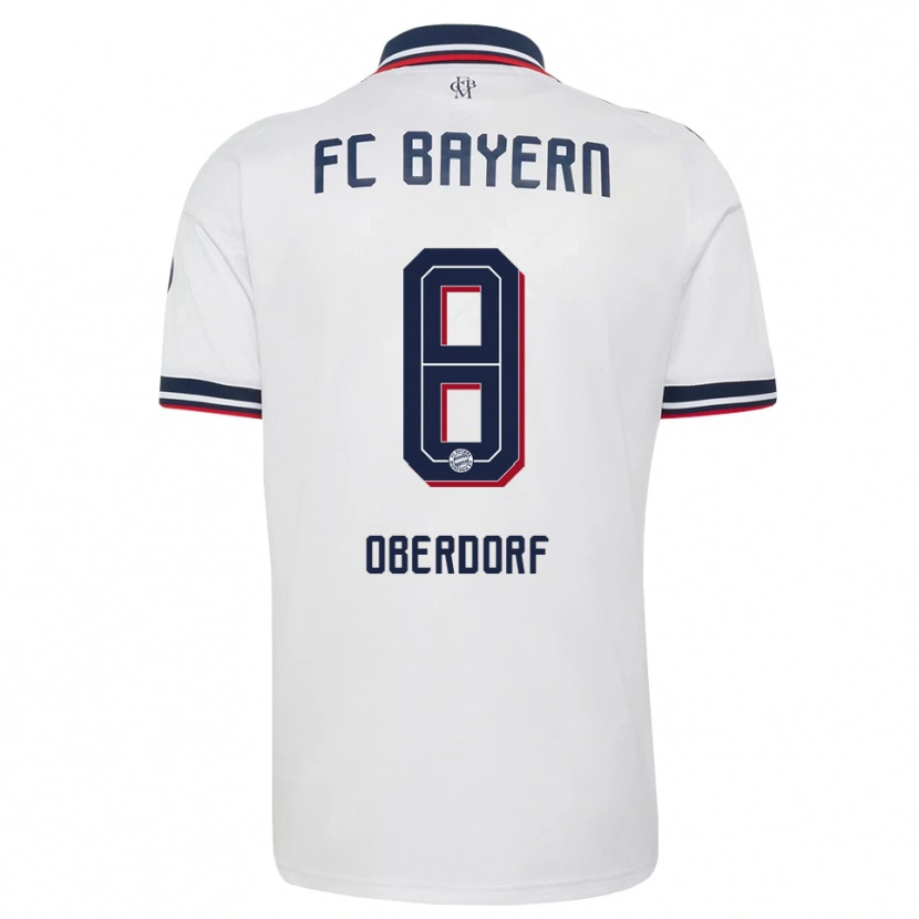 Danxen Herren Lena Oberdorf #8 Weiß Grau Rot Auswärtstrikot Trikot 2026/27 T-Shirt Österreich