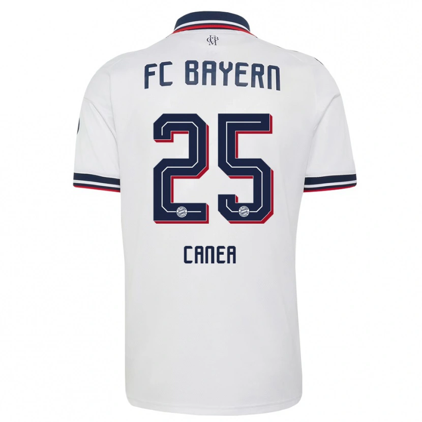 Danxen Herren Rares Canea #25 Weiß Grau Rot Auswärtstrikot Trikot 2026/27 T-Shirt Österreich