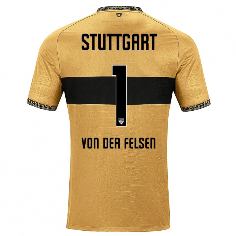 Danxen Herren Jerik Von Der Felsen #1 Braun Schwarz Weiß Auswärtstrikot Trikot 2026/27 T-Shirt Österreich