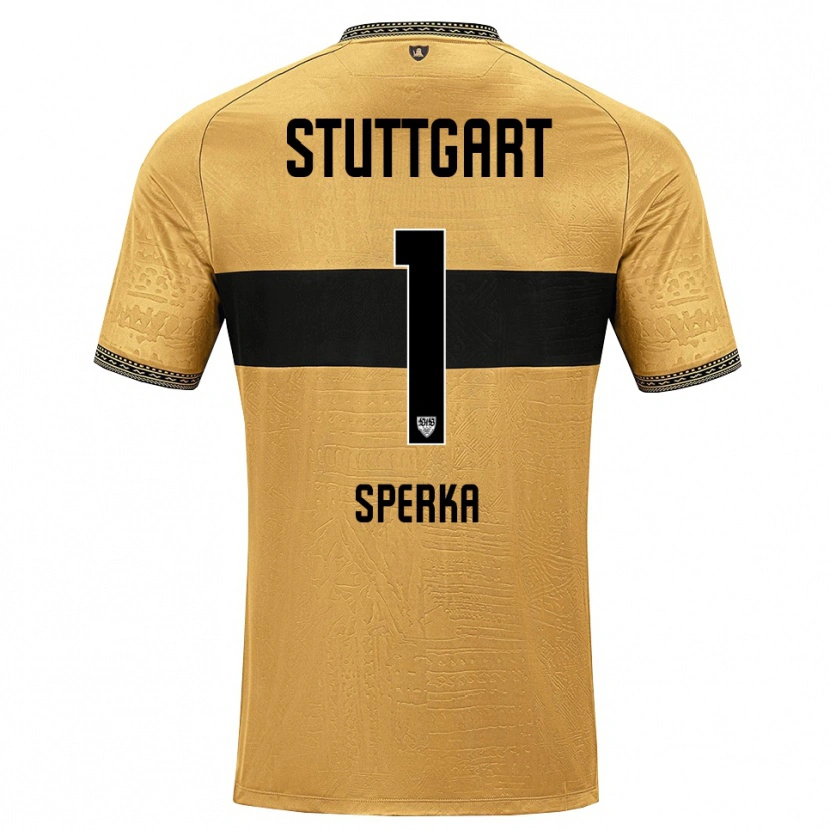 Danxen Herren Bastian Sperka #1 Braun Schwarz Weiß Auswärtstrikot Trikot 2026/27 T-Shirt Österreich