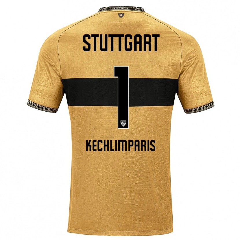 Danxen Herren Ioannis Kechlimparis #1 Braun Schwarz Weiß Auswärtstrikot Trikot 2026/27 T-Shirt Österreich