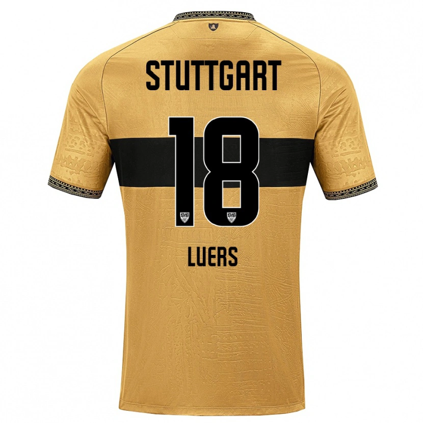 Danxen Herren Julian Lüers #18 Braun Schwarz Weiß Auswärtstrikot Trikot 2026/27 T-Shirt Österreich