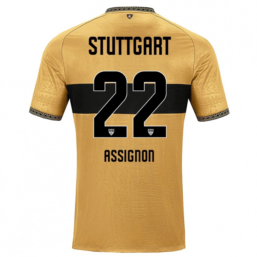 Danxen Herren Lorenz Assignon #22 Braun Schwarz Weiß Auswärtstrikot Trikot 2026/27 T-Shirt Österreich