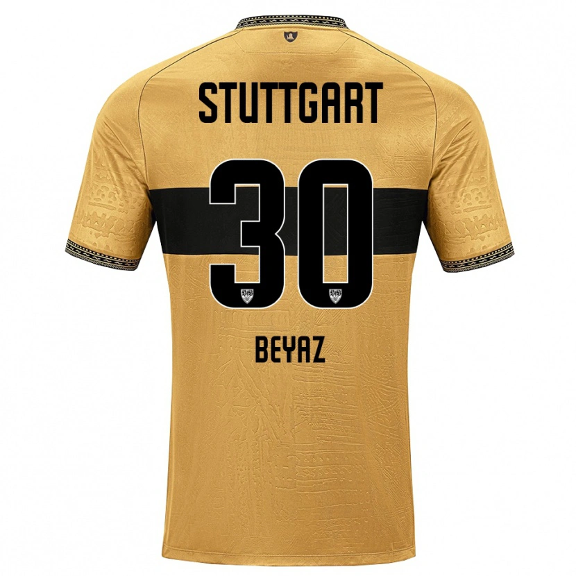 Danxen Herren Ömer Beyaz #30 Braun Schwarz Weiß Auswärtstrikot Trikot 2026/27 T-Shirt Österreich