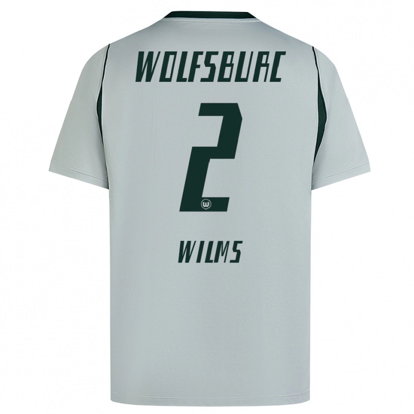 Danxen Herren Lynn Wilms #2 Grau Grün Auswärtstrikot Trikot 2026/27 T-Shirt Österreich