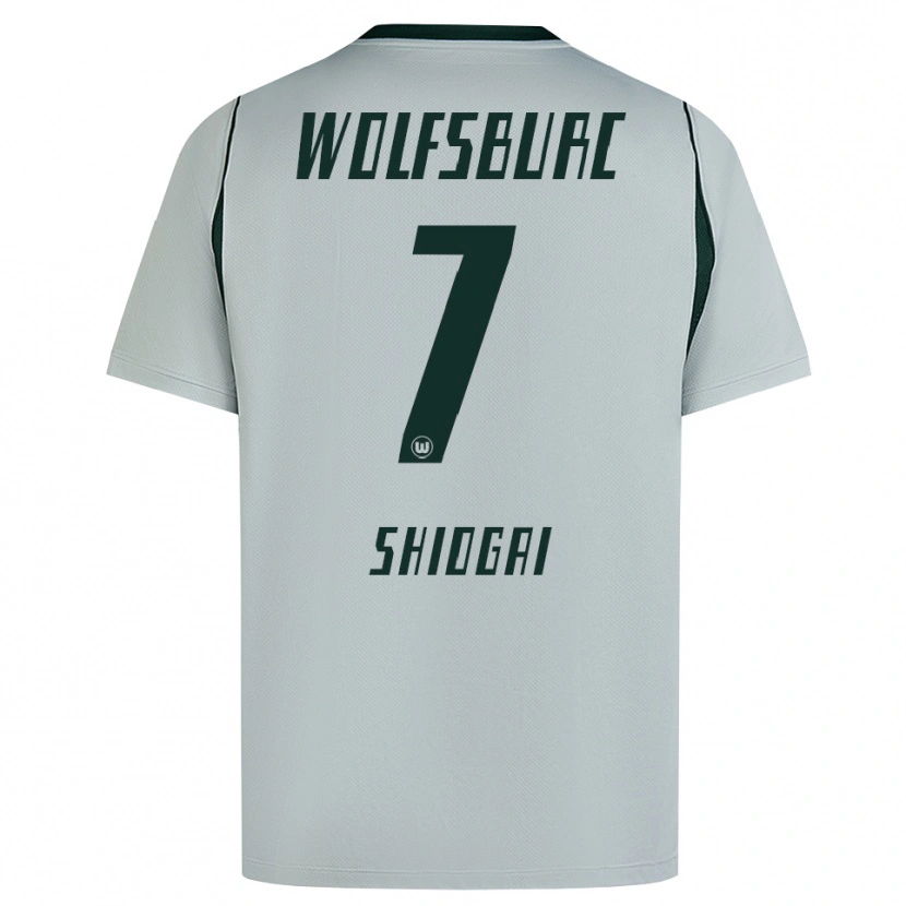 Danxen Herren Kento Shiogai #7 Grau Grün Auswärtstrikot Trikot 2026/27 T-Shirt Österreich