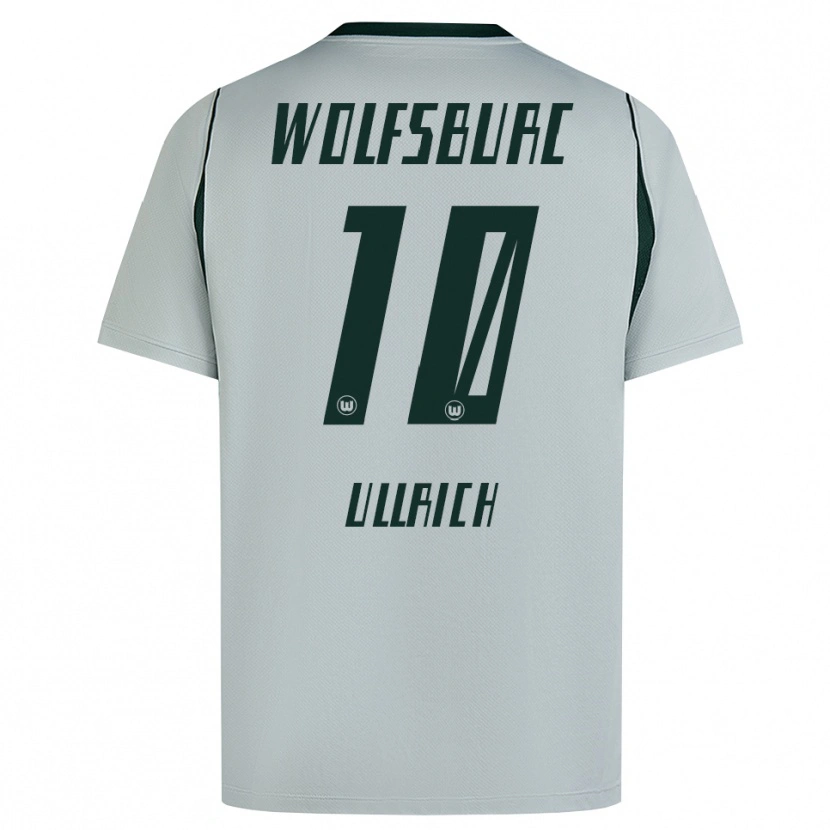 Danxen Herren Pepe Ullrich #10 Grau Grün Auswärtstrikot Trikot 2026/27 T-Shirt Österreich