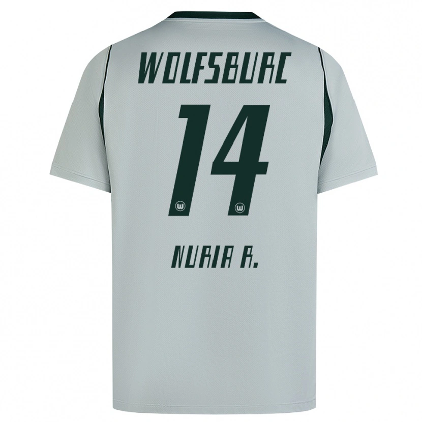 Danxen Herren Nuria Rabano #14 Grau Grün Auswärtstrikot Trikot 2026/27 T-Shirt Österreich