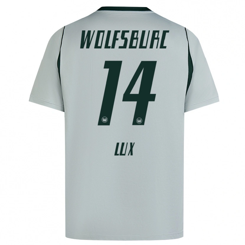 Danxen Herren Finn-Marco Lux #14 Grau Grün Auswärtstrikot Trikot 2026/27 T-Shirt Österreich