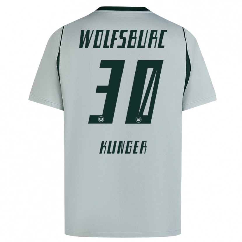 Danxen Herren Niklas Klinger #30 Grau Grün Auswärtstrikot Trikot 2026/27 T-Shirt Österreich