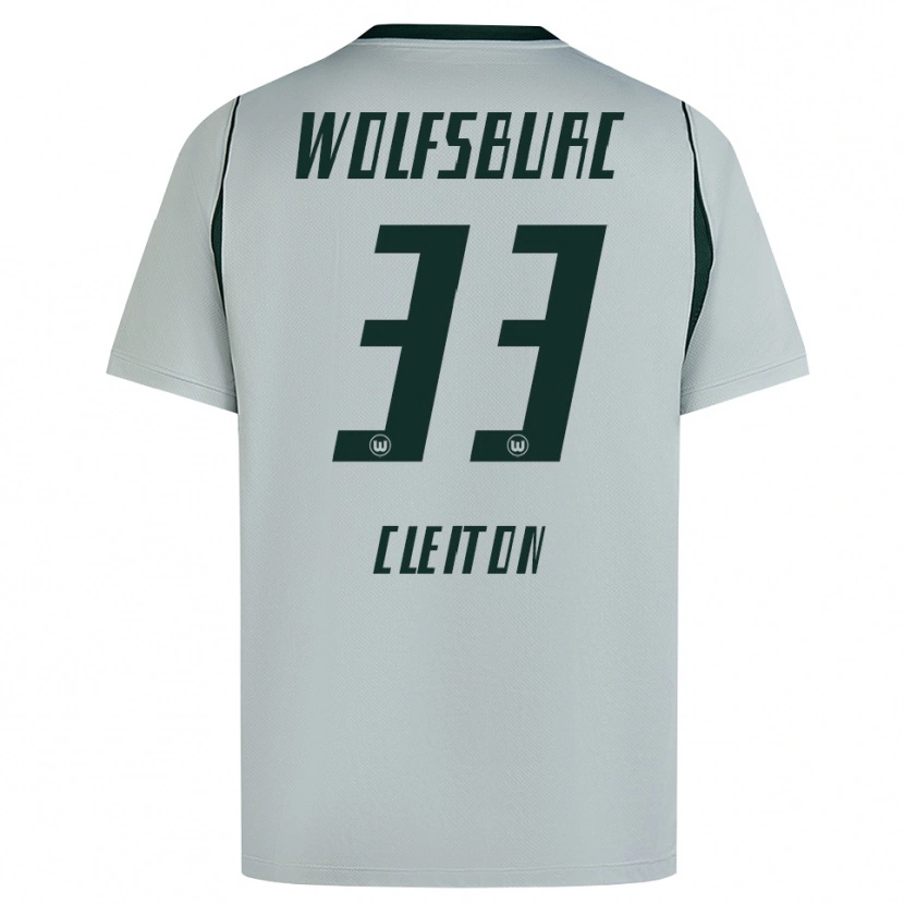 Danxen Herren Cleiton Santana Dos Santos #33 Grau Grün Auswärtstrikot Trikot 2026/27 T-Shirt Österreich