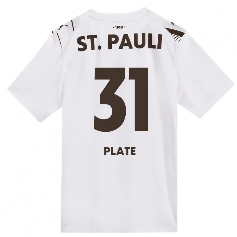 Danxen Herren Lennart Plate #31 Kaffee Weiß Rot Auswärtstrikot Trikot 2026/27 T-Shirt Österreich