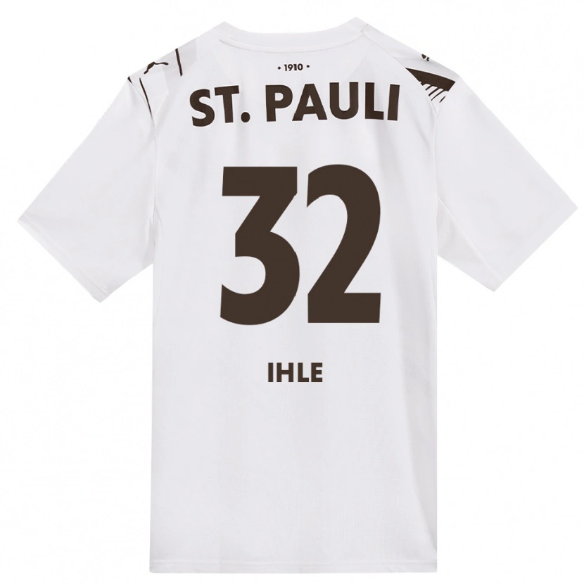 Danxen Herren Friederike Ihle #32 Kaffee Weiß Rot Auswärtstrikot Trikot 2026/27 T-Shirt Österreich
