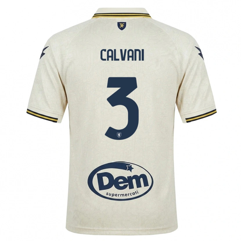 Danxen Herren Gabriele Calvani #3 Oldlace Gelb Schwarz Auswärtstrikot Trikot 2026/27 T-Shirt Österreich