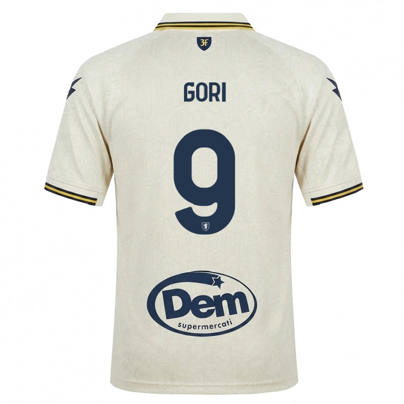Danxen Herren Lorenzo Gori #9 Oldlace Gelb Schwarz Auswärtstrikot Trikot 2026/27 T-Shirt Österreich