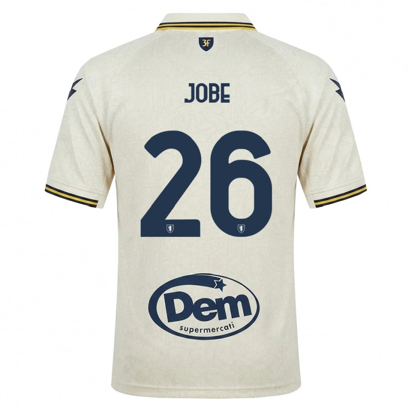 Danxen Herren Amadou Jobe #26 Oldlace Gelb Schwarz Auswärtstrikot Trikot 2026/27 T-Shirt Österreich