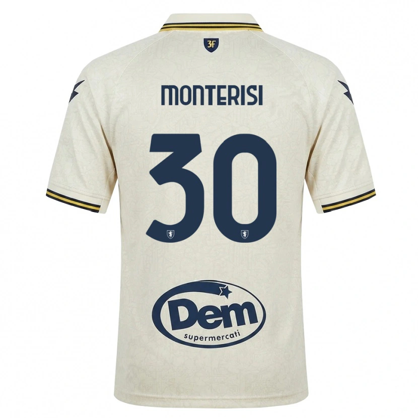 Danxen Herren Ilario Monterisi #30 Oldlace Gelb Schwarz Auswärtstrikot Trikot 2026/27 T-Shirt Österreich