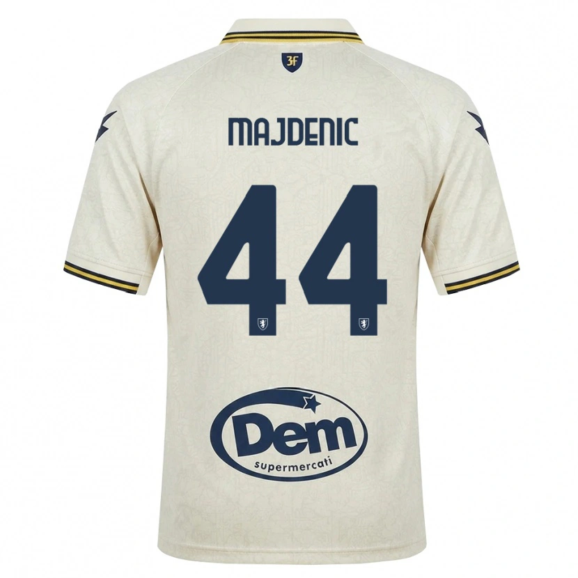 Danxen Herren Fran Majdenic #44 Oldlace Gelb Schwarz Auswärtstrikot Trikot 2026/27 T-Shirt Österreich