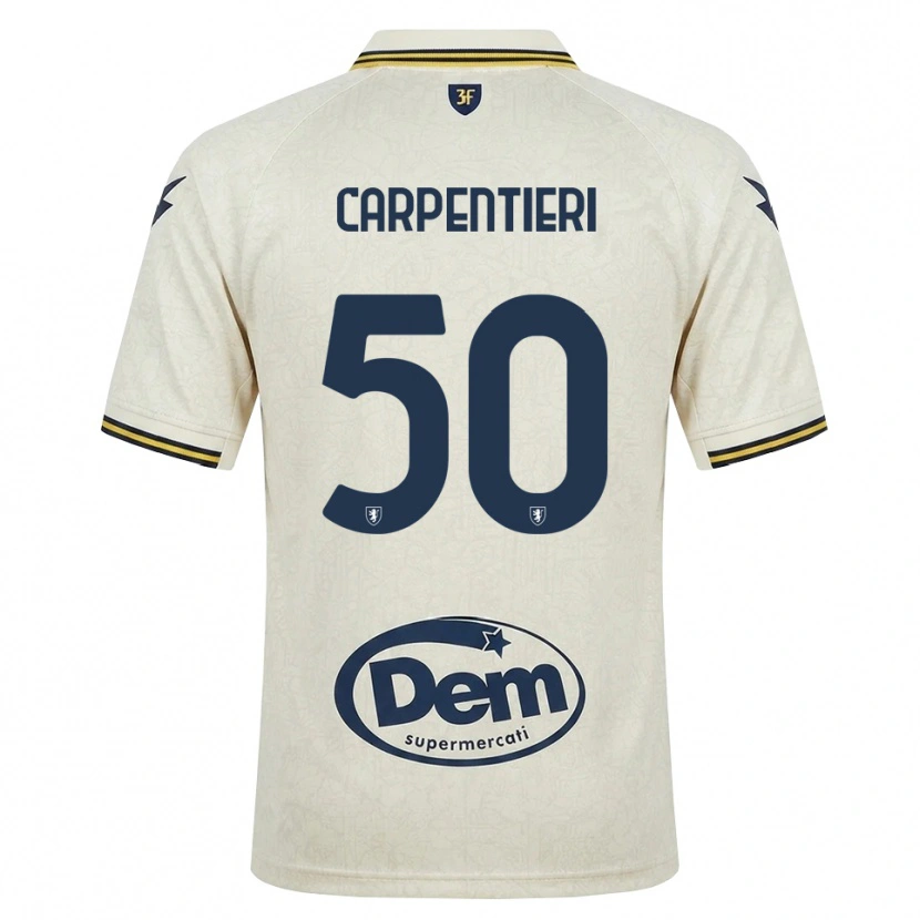 Danxen Herren Christian Carpentieri #50 Oldlace Gelb Schwarz Auswärtstrikot Trikot 2026/27 T-Shirt Österreich
