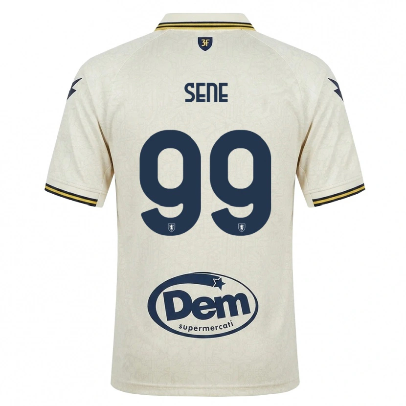 Danxen Herren Fallou Sene #99 Oldlace Gelb Schwarz Auswärtstrikot Trikot 2026/27 T-Shirt Österreich