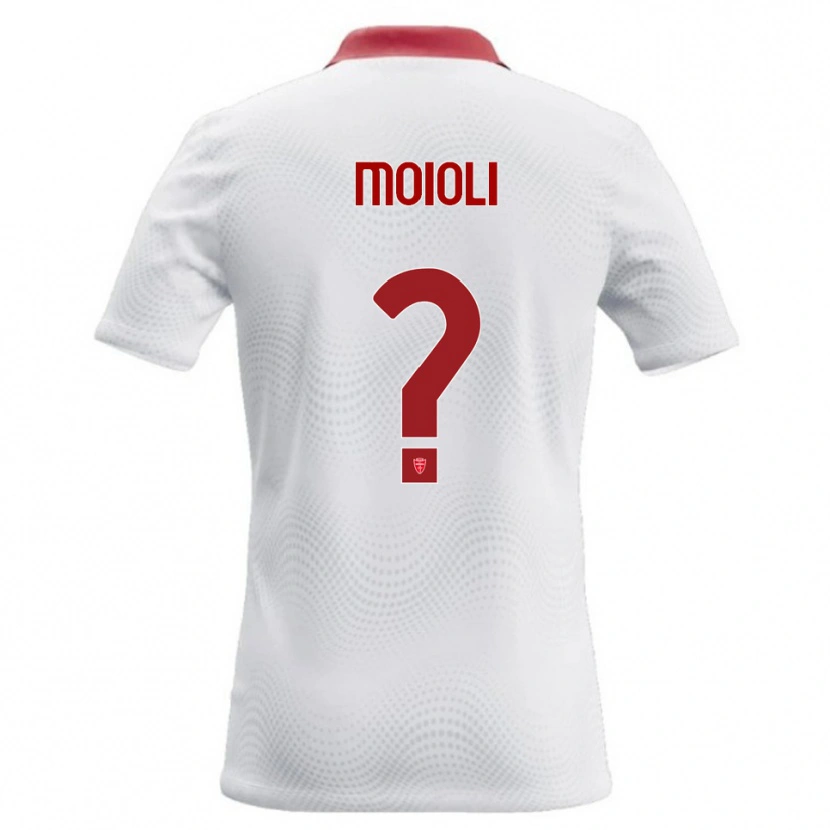Danxen Herren Gabriel Moioli #0 Weiß Rot Auswärtstrikot Trikot 2026/27 T-Shirt Österreich