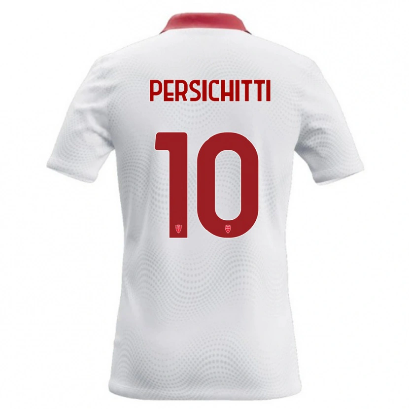 Danxen Herren Matteo Persichitti #10 Weiß Rot Auswärtstrikot Trikot 2026/27 T-Shirt Österreich