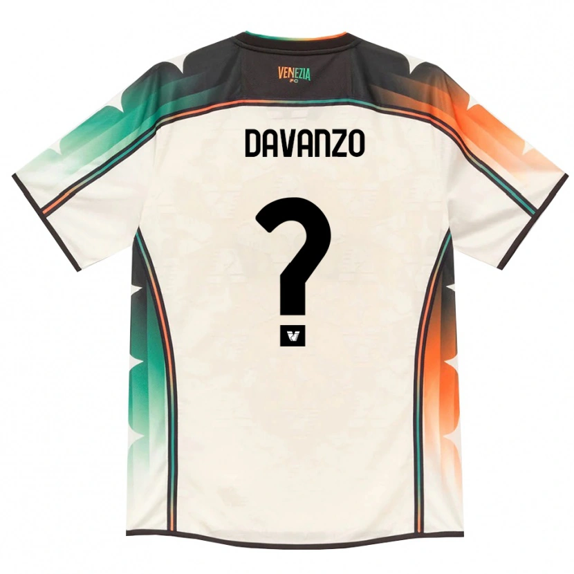 Danxen Herren Tommaso Davanzo #0 Oldlace Orange Grün Auswärtstrikot Trikot 2026/27 T-Shirt Österreich