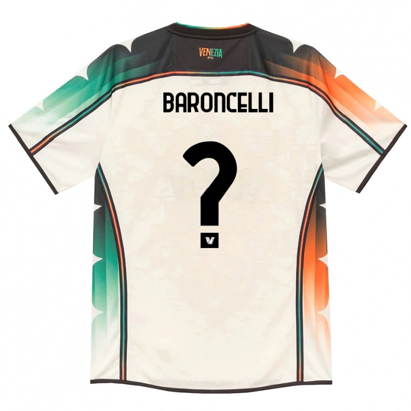 Danxen Herren Andrea Baroncelli #0 Oldlace Orange Grün Auswärtstrikot Trikot 2026/27 T-Shirt Österreich