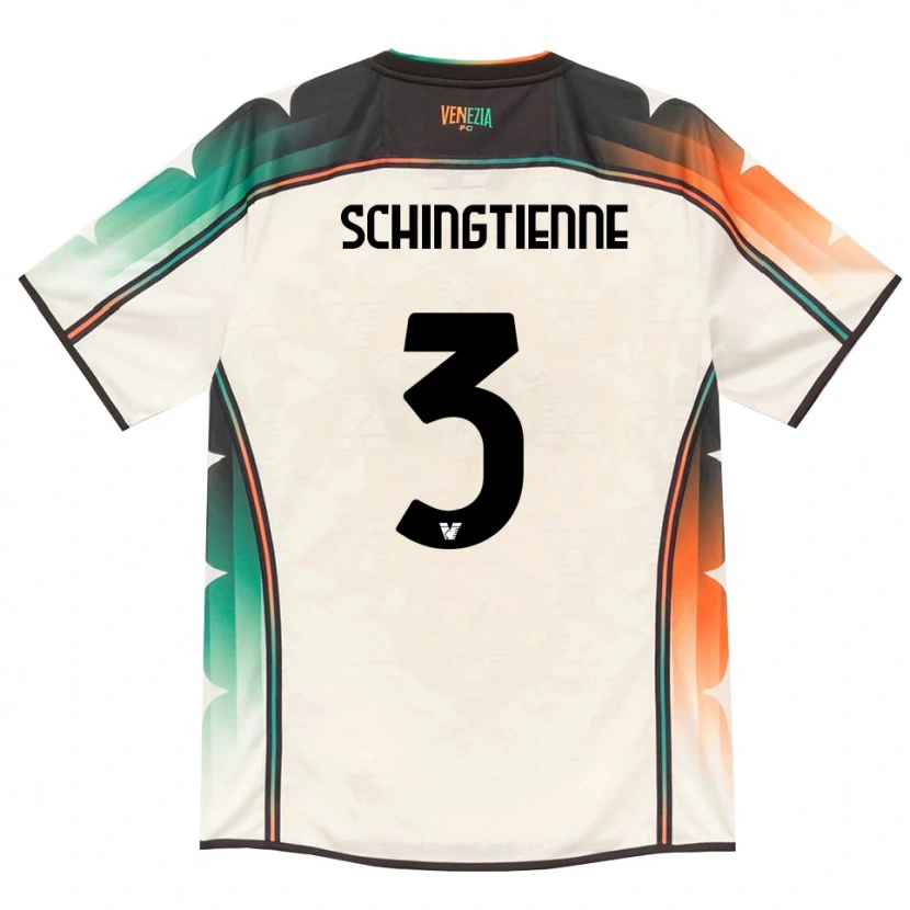 Danxen Herren Joël Schingtienne #3 Oldlace Orange Grün Auswärtstrikot Trikot 2026/27 T-Shirt Österreich
