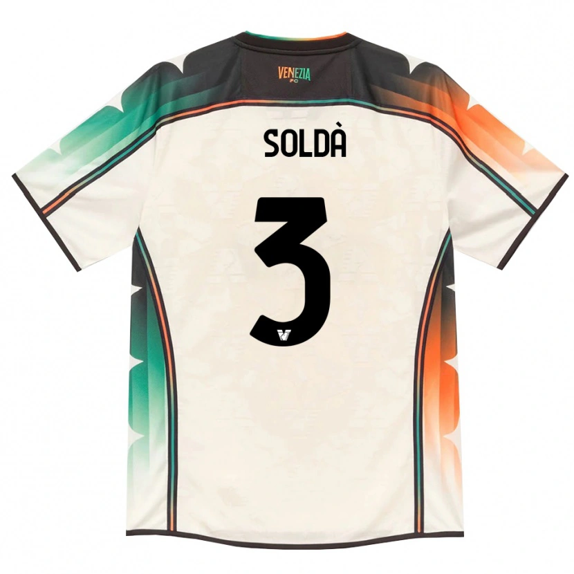 Danxen Herren Mohamed Soldà #3 Oldlace Orange Grün Auswärtstrikot Trikot 2026/27 T-Shirt Österreich