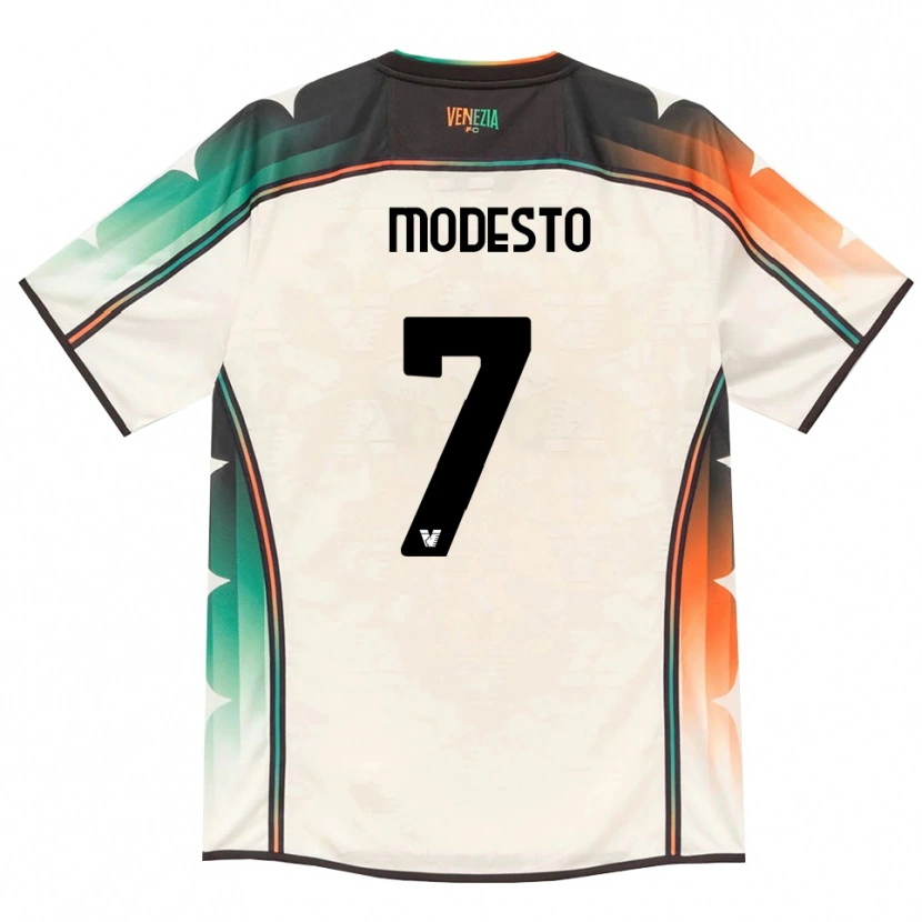 Danxen Herren Riccardo Modesto #7 Oldlace Orange Grün Auswärtstrikot Trikot 2026/27 T-Shirt Österreich