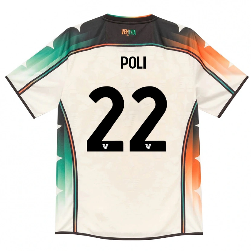Danxen Herren Elena Poli #22 Oldlace Orange Grün Auswärtstrikot Trikot 2026/27 T-Shirt Österreich