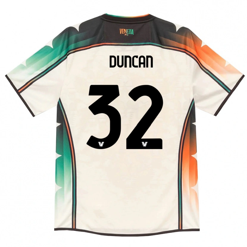 Danxen Herren Alfred Duncan #32 Oldlace Orange Grün Auswärtstrikot Trikot 2026/27 T-Shirt Österreich