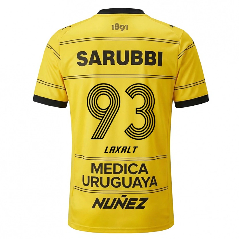 Danxen Herren Diego Laxalt #93 Gelb Schwarz Auswärtstrikot Trikot 2026/27 T-Shirt Österreich