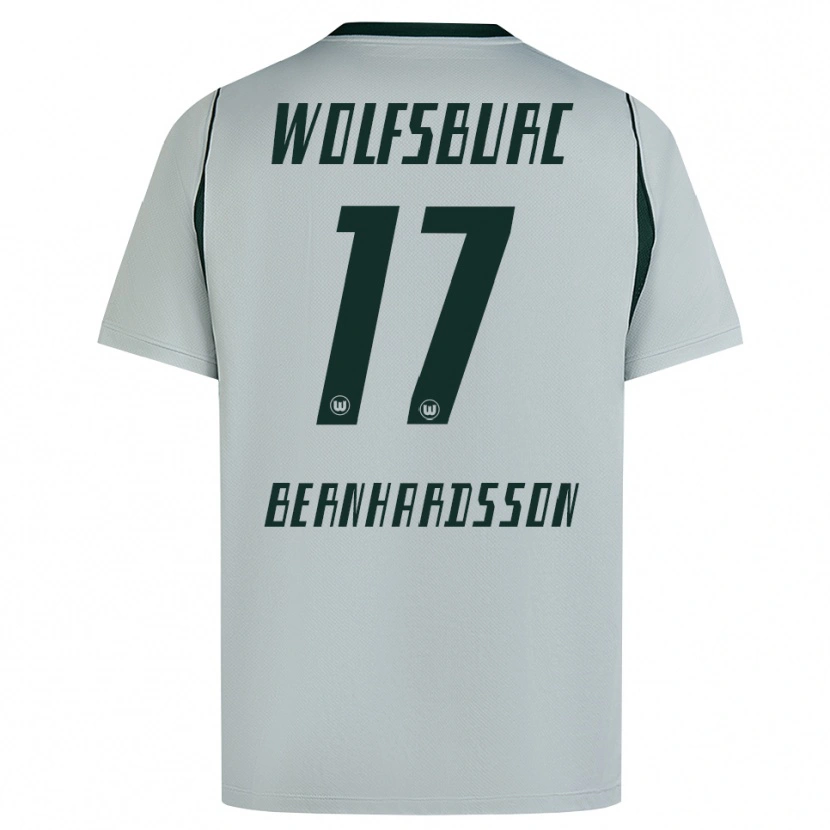 Danxen Herren Alexander Bernhardsson #17 Grau Grün Auswärtstrikot Trikot 2026/27 T-Shirt Österreich