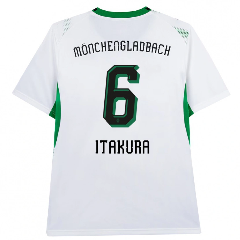 Danxen Damen Ko Itakura #6 Weiß Schwarz Grün Heimtrikot Trikot 2026/27 T-Shirt Österreich