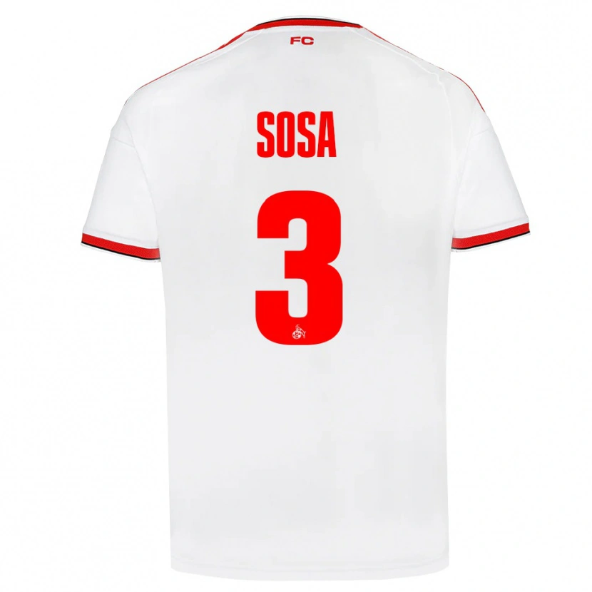 Danxen Damen Borna Sosa #3 Weiß Rot Schwarz Heimtrikot Trikot 2026/27 T-Shirt Österreich