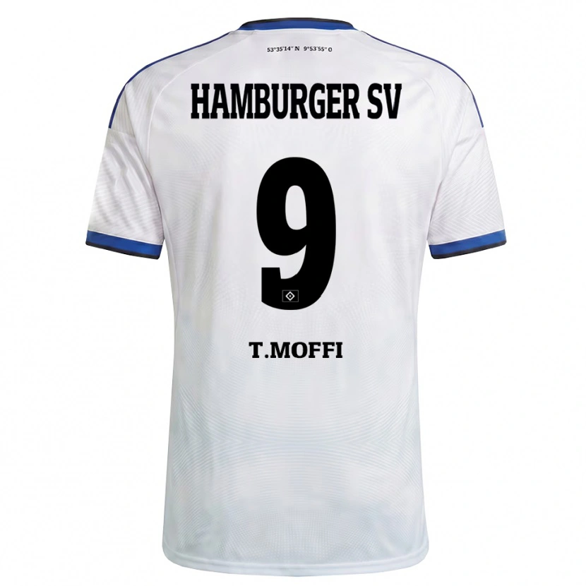 Danxen Damen Terem Moffi #9 Weiß Schwarz Blau Heimtrikot Trikot 2026/27 T-Shirt Österreich