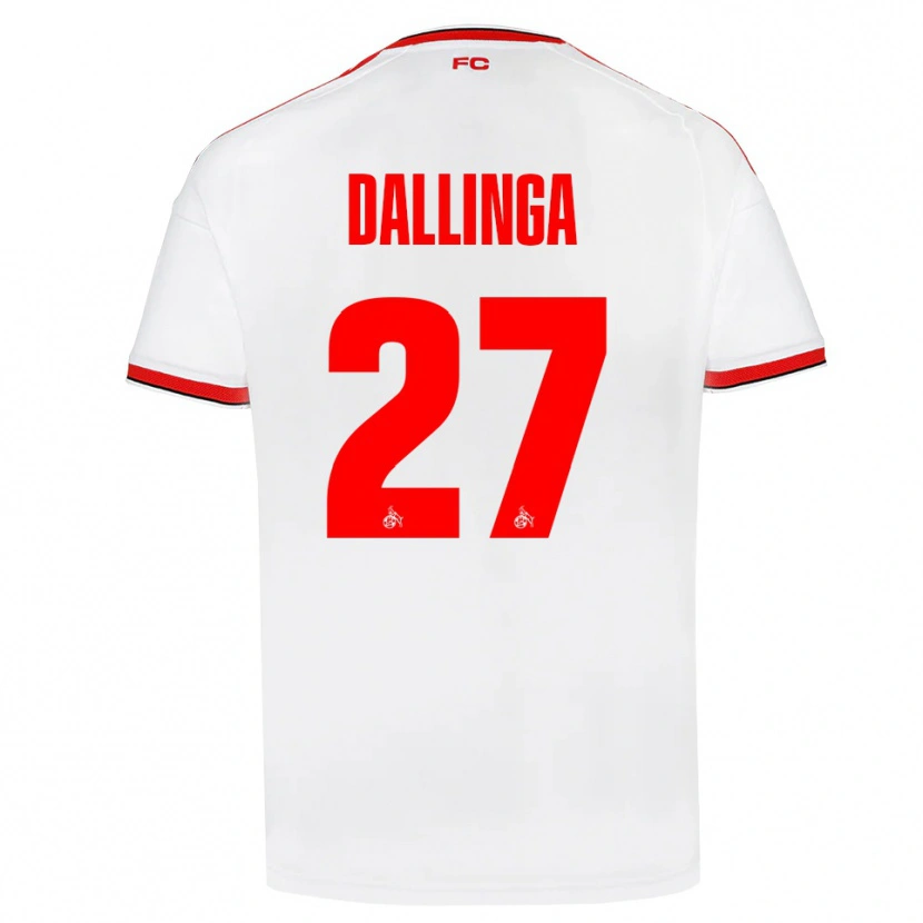 Danxen Damen Thijs Dallinga #27 Weiß Rot Schwarz Heimtrikot Trikot 2026/27 T-Shirt Österreich