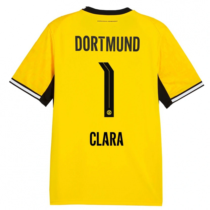 Danxen Damen Woltering Clara #1 Gelb Schwarz Weiß Heimtrikot Trikot 2026/27 T-Shirt Österreich