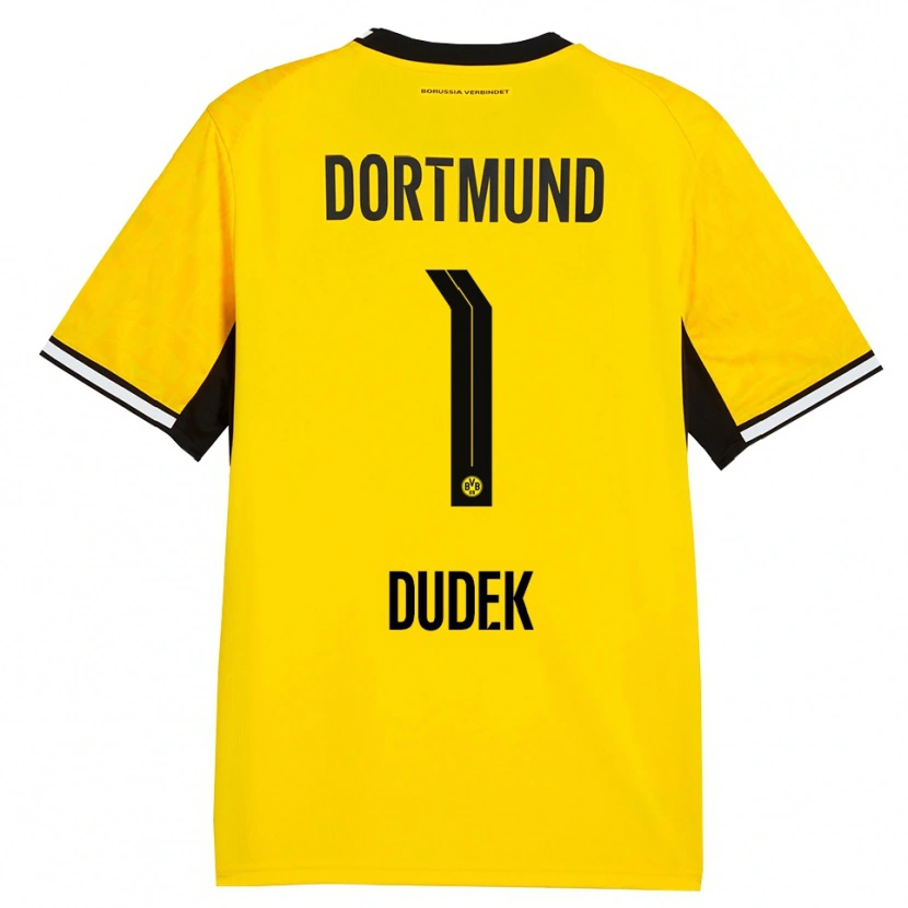Danxen Damen Daniel Dudek #1 Gelb Schwarz Weiß Heimtrikot Trikot 2026/27 T-Shirt Österreich