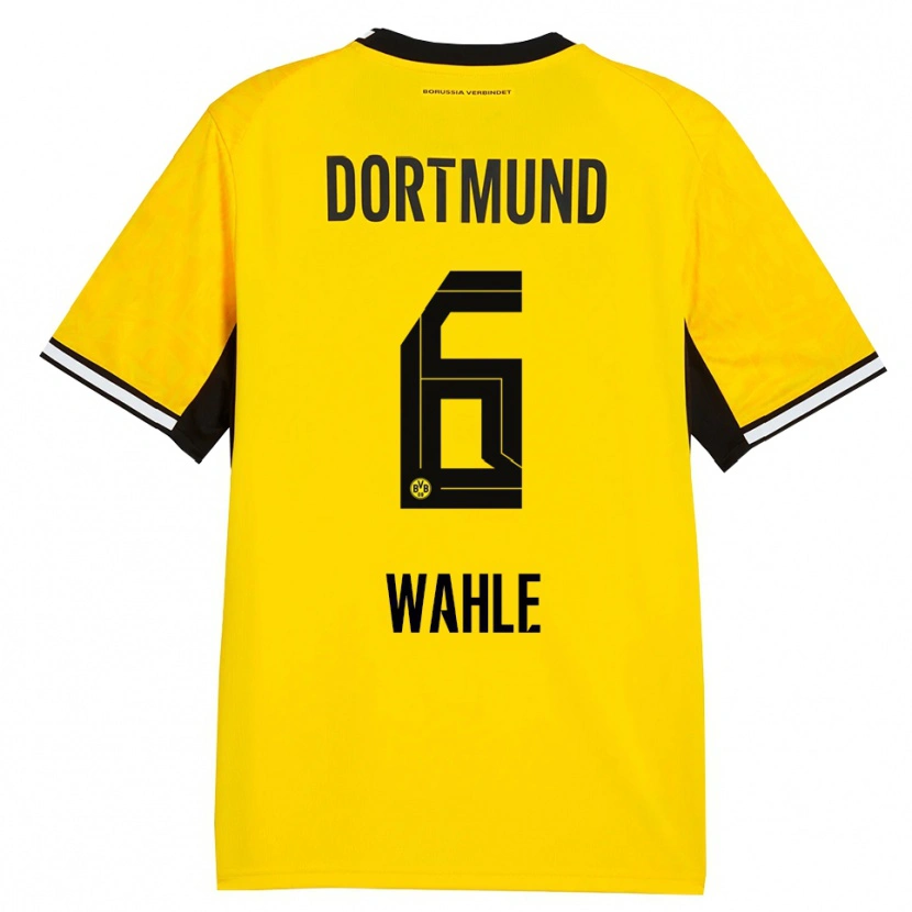 Danxen Damen Hedda Wahle #6 Gelb Schwarz Weiß Heimtrikot Trikot 2026/27 T-Shirt Österreich