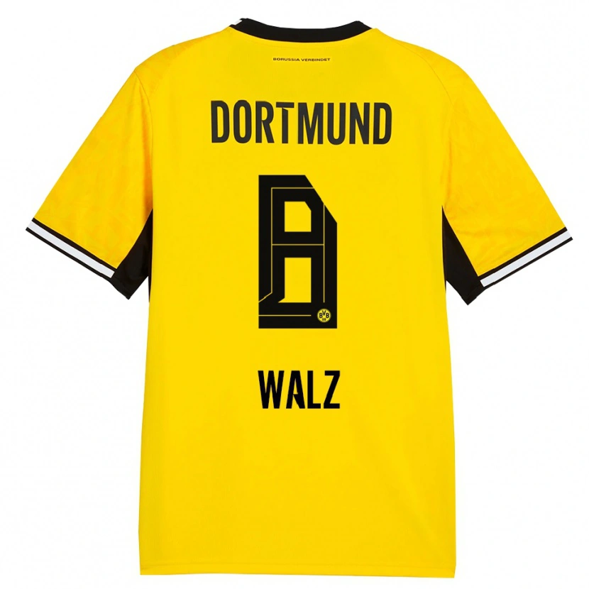 Danxen Damen Vasco Walz #8 Gelb Schwarz Weiß Heimtrikot Trikot 2026/27 T-Shirt Österreich