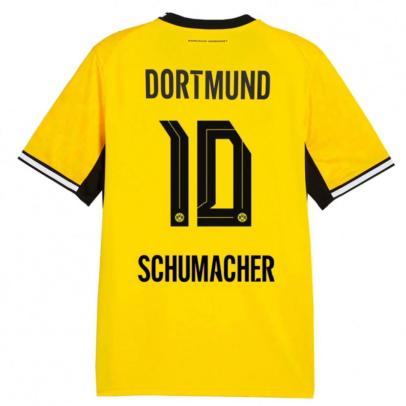 Danxen Damen Rita Schumacher #10 Gelb Schwarz Weiß Heimtrikot Trikot 2026/27 T-Shirt Österreich