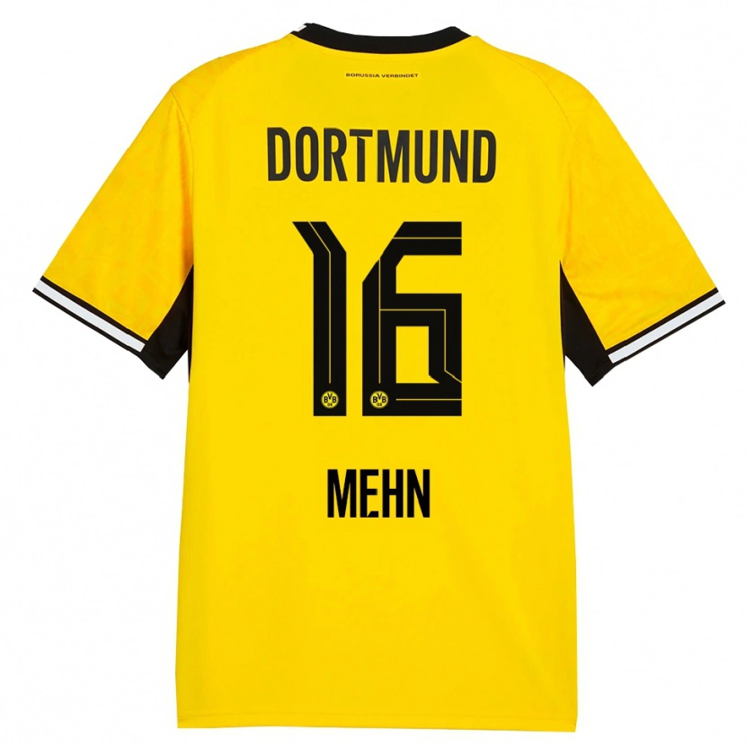 Danxen Damen Phil Josef Mehn #16 Gelb Schwarz Weiß Heimtrikot Trikot 2026/27 T-Shirt Österreich