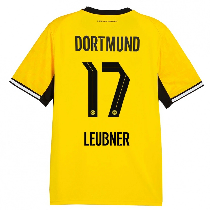 Danxen Damen Ronja Leubner #17 Gelb Schwarz Weiß Heimtrikot Trikot 2026/27 T-Shirt Österreich