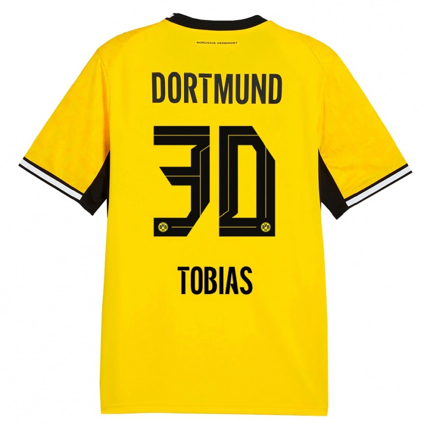 Danxen Damen Vogt Tobias #30 Gelb Schwarz Weiß Heimtrikot Trikot 2026/27 T-Shirt Österreich