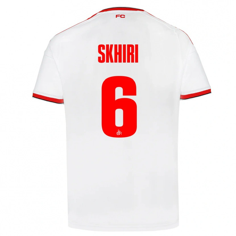 Danxen Damen Ellyes Skhiri #6 Weiß Rot Schwarz Heimtrikot Trikot 2026/27 T-Shirt Österreich