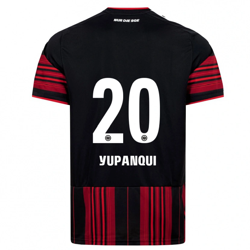 Danxen Damen Philipp Eisele Yupanqui #20 Schwarz Rot Weiß Heimtrikot Trikot 2026/27 T-Shirt Österreich